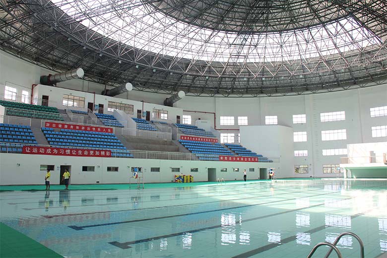 長(zhǎng)沙職教基地游泳館